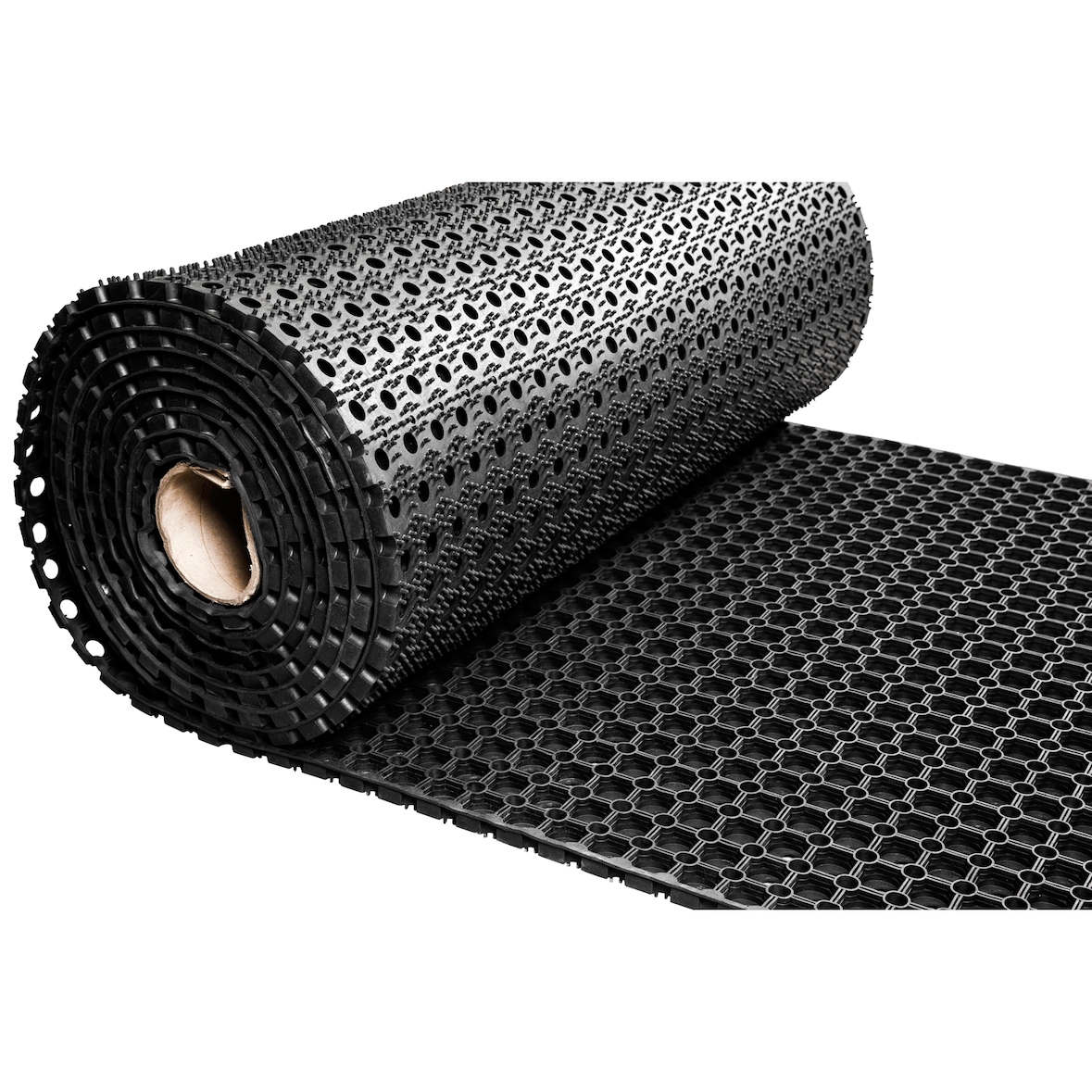 Rubber ringmat op rol -  Dikte 23 mm - Breedte 150 cm - per 5 meter