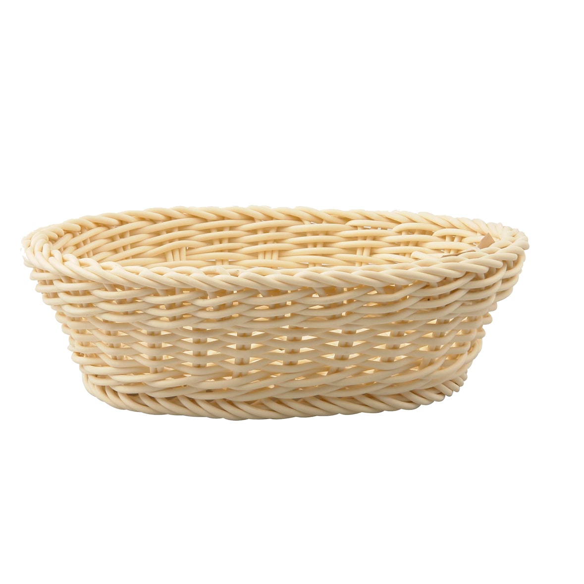 Schale oval, 25,5 x 19 x 8 cm, hellbeige