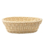 thumbnail of Schale oval, 25,5 x 19 x 8 cm, hellbeige