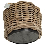 thumbnail of Pflanzkorb Sylter Korb Blumenkorb 27x20cm Rattan Garten Drypot Natur