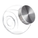 thumbnail of Relaxdays Bonbongläser, 4er Set, 1,5 L, Vorratsgläser für Süßigkeiten, Lebensmittel, Candy Bar, Edelstahl-Deckel, klar