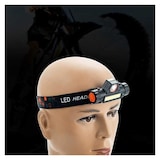 thumbnail of Lanterna de cabeça recarregável Lanterna de cabeça LED recarregável por USB