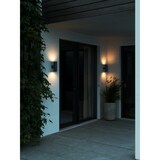 thumbnail of Applique murale KYKLOP Ripple Aluminium Noir, H.25.4 - IP54 - GU10 / Extérieur