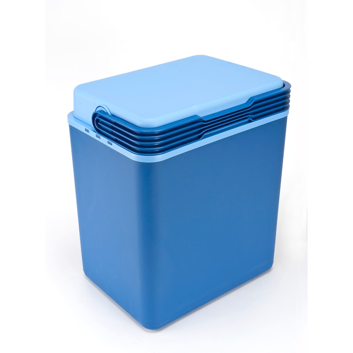 aro Frigo portatile passivo, plastica, 30 x 40 x 45 cm, capacità: 32 L, 6 bottiglie da 2 L,  blu