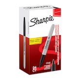 thumbnail of Sharpie Fine Permanentmarker  Fein Rundspitze  -   Schwarz Wasserbeständig 24 Stück