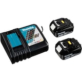 thumbnail of Makita Akku-Schlagschrauber DTD153RTJ + 2x Akku 5,0 Ah / 18 V + Schnellladegerät + Koffer