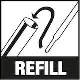 thumbnail of Pilot Einziehbar Gelschreiber Blau 0.4 mm Mittel Kegelförmig Nachfüllbar 89% Recycelt 20 Stück