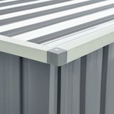 thumbnail of Helloshop26 - Coffre boîte meuble de jardin rangement gris 171 x 99 x 93 cm 02_0013087