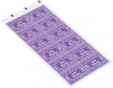 thumbnail of Dreifke® Prüfplakette Letzte Wartung 2028, violett, Dokumentenfolie, 45x25mm, 12 Stk.