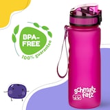 thumbnail of schmatzfatz Trinkflasche Sportflasche 500 ml 24 cm Tritan Fuchsiafarben