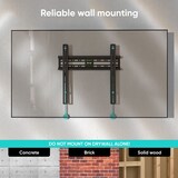 thumbnail of ONKRON Wandhalterung TV 32-65", bis 50 kg, Ultra Slim, VESA 75x75-400x400, Schwarz FM2-B