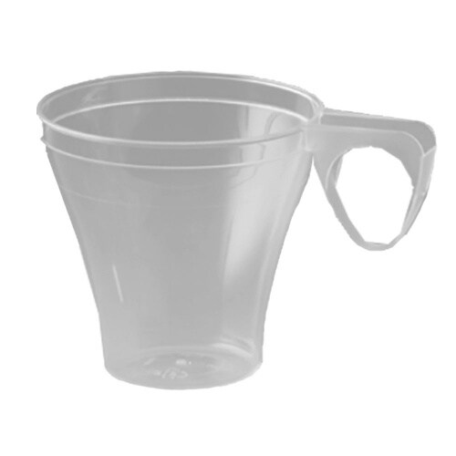 1200 Espressotasse 8 cl Polystyrol transparent - Einweg