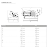thumbnail of Berkel - Home Line 200  - Affettatrice Domestica Elettrica Nera