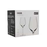 thumbnail of Ogo Living - Boite de 6 verres à pied vin zenith en cristallin 25 cl