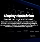 thumbnail of Lavadora Carga Frontal Infiniton WM-S72ABH, 7 kg, 1200 rpm, A, Vapor Care, 15 Programas, Blanco