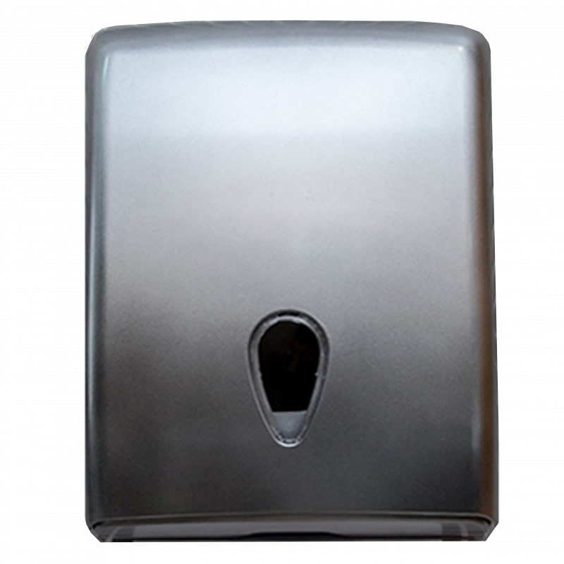 Dispensador de toallitas de papel plástico abs metalizado