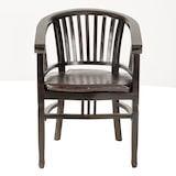 thumbnail of SIT Möbel Armlehnstuhl aus Mahagoni in einem antikfinish|B60 x T61 x H87 cm|09569-30|Serie SAMBA