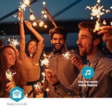 thumbnail of Nedis SmartLife-Dekorationsleuchten - Party-Lichter - Wi-Fi - Warmweiss - 10 LED's - 9.00 m - Android - Lampendurchmesser: 45 mm