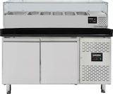 thumbnail of vaiotec Pizzakühltisch / 2-türig "schwarz" inkl. Kühlaufsatz GN1/3, 1510 x 800 mm