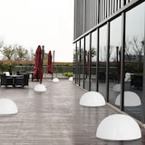 thumbnail of MONZANA® LED Solarlampe 3er Set Wetterfest IP44 Kugel Halbrund Solar Akku Garten Solarleuchte Gartenbeleuchtung Outdoor