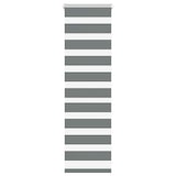 thumbnail of vidaXL Doppelrollo Dunkelgrau 40x100 cm Stoffbreite 35,9 cm Polyester