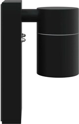 thumbnail of vidaXL Außenwandlampen 2 pcs Schwarz 6,5 x 10,5 x 16 cm Edelstahl
