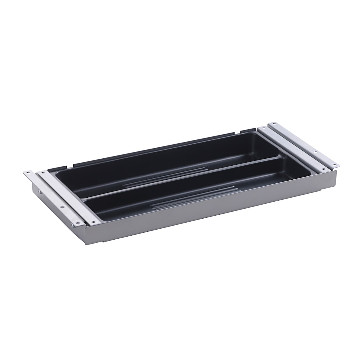 TecLines TUS007A Unterbau Schublade 186mm tief S, silber