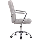 thumbnail of Cadeira de escritório Terni cinza/tecido