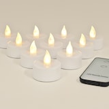 thumbnail of Monzana LED Teelichter Kerzen mit Fernbedienung Flackernd 10 Stk