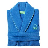 thumbnail of Benetton - Set Accappatoio L/XL con Set di 3 Asciugamani da Bagno 100% Cotone Blu - Rainbow Be