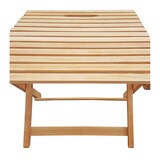 thumbnail of Klappbarer Gartenstuhl Buche natur Stoff blau-weiß V-10-216N-17