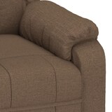 thumbnail of vidaXL Massagesessel Braun Stoff