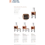 thumbnail of MF - Nevada Plus XL Vorgefertigter gemauerter Grill mit Spüle (Grau, Orange - 166x60x238 cm) REF: 3534 - Verwendung im Außenbereich