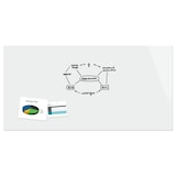 thumbnail of Glas-Magnettafel Be!Board, 240x120cm, weiß