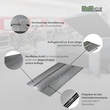 thumbnail of DREIBREIT by TRUTZHOLM 3-fach Auffahrrampe klappbar 175cm Tragkraft 1650kg Alu geriffelt Verladerampe