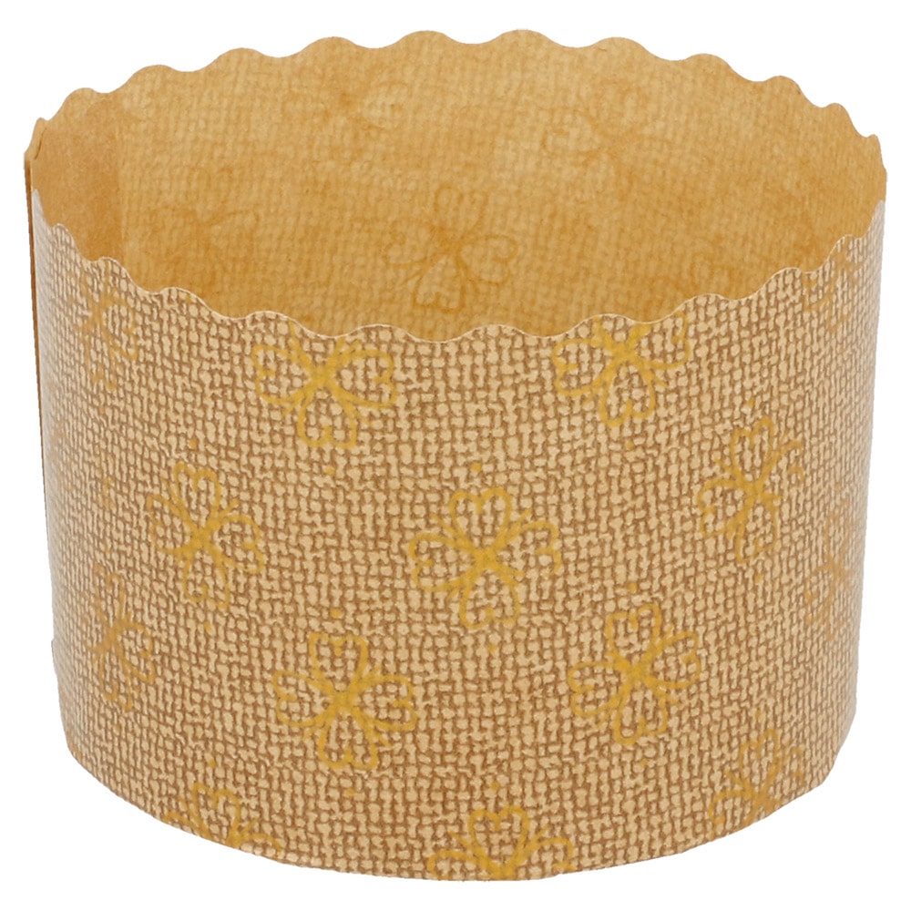 Moldes Cocción Panettone  Ø 7X5 Cm Marrón Celulosa (2000 Unidades)