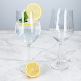 thumbnail of 6x Olivia Open Wine Wasser- & Weingläser 300ml mit Fuß Cocktailglas Partys Feier