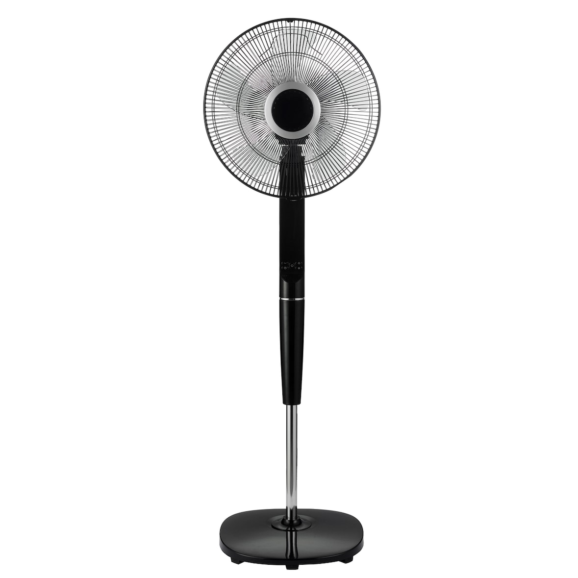 Tarrington House Standventilator SF4021RW,  Kunststoff, 40 x 45.5 x 144 cm, Ø 40 cm, 55 W, 6 Geschwindigkeiten, Oszillationsfunktion, schwarz