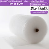 thumbnail of Lot de 20 rouleaux de film GROSSES BULLES d'air largeur 1m x longueur 50m - gamme Air'Roll  ECO