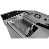 thumbnail of Freidora modelo Gastroline 12+12Vs, capacidad: 2 x 12 litros