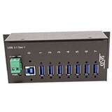 thumbnail of EXSYS EX-1187HMVS HUB metallico a 7 porte USB 3.2 Gen1 a guida DIN