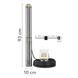 thumbnail of TROTEC TDP 7500E Tiefbrunnenpumpe 4.800 l/h Pumpe Gartenpumpe