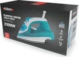 thumbnail of Plancha de vapor con suela inoxidable (2200W 230V) 26,8x10,8x15cm con depósito de 250ml