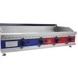 thumbnail of Gasfrit – Chapa a gás em aço inoxidável com cromo duro, industrial para restaurante, 1150 x 575 x 365 mm, 12 kW