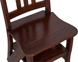 thumbnail of BISCOTTINI Stuhl/treppe aus massivem mahagoniholz mit nussholz finish l44xpr38xh90 cm. 38x44x90 cm