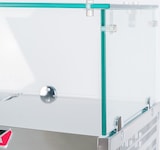 thumbnail of Romux® Kühlvitrinen für Tapas 200x39x44 cm aus Edelstahl und Glashaube mit 10 Becken GN 1/3 | Gekühlte Vitrine mit digitalem Dixell-Thermostat
