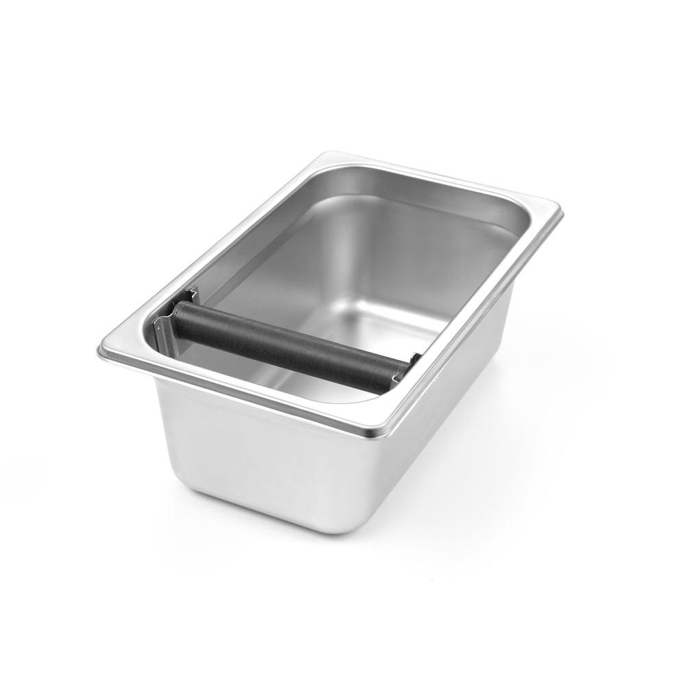 HENDI Kaffeesatz-Abklopfbehälter GN 1/4, 265x162x(H)100mm