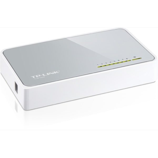 TP-LINK TL-SF1008D Fast Ethernet non gestito (10/100) Bianco