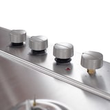 thumbnail of Placa mista VOX EBG310GIX; 4 queimadores; Mesa trabalho em inox; Válvulas de segurança; Arestas curvas; Kit conversão de gás incluído