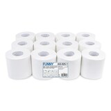 thumbnail of Jumbo-Toilettenpapier FUNNY - mini - 2-lagig - Zellstoff - DM 15,2 cm - 12 Rollen